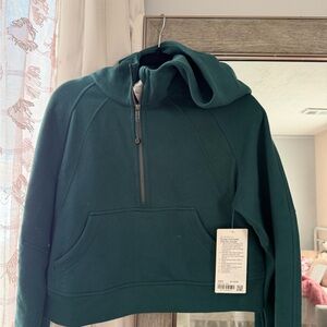 Scuba Oversized Half-Zip Hoodie